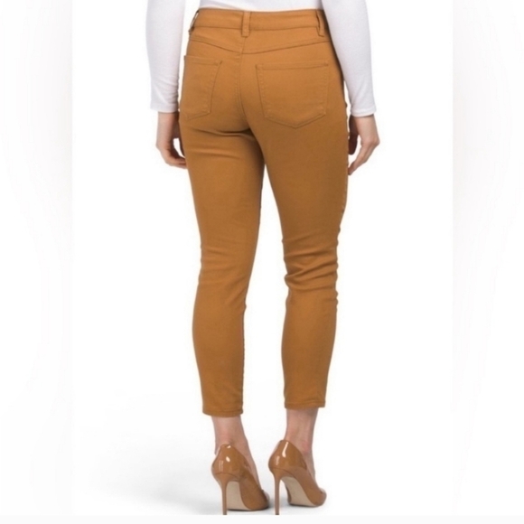 NWT AG Adriano Goldschmied LUSCIOUS STRETCH SATEEN PRIMA CROP Cigarette Leg Pant - Picture 2 of 7